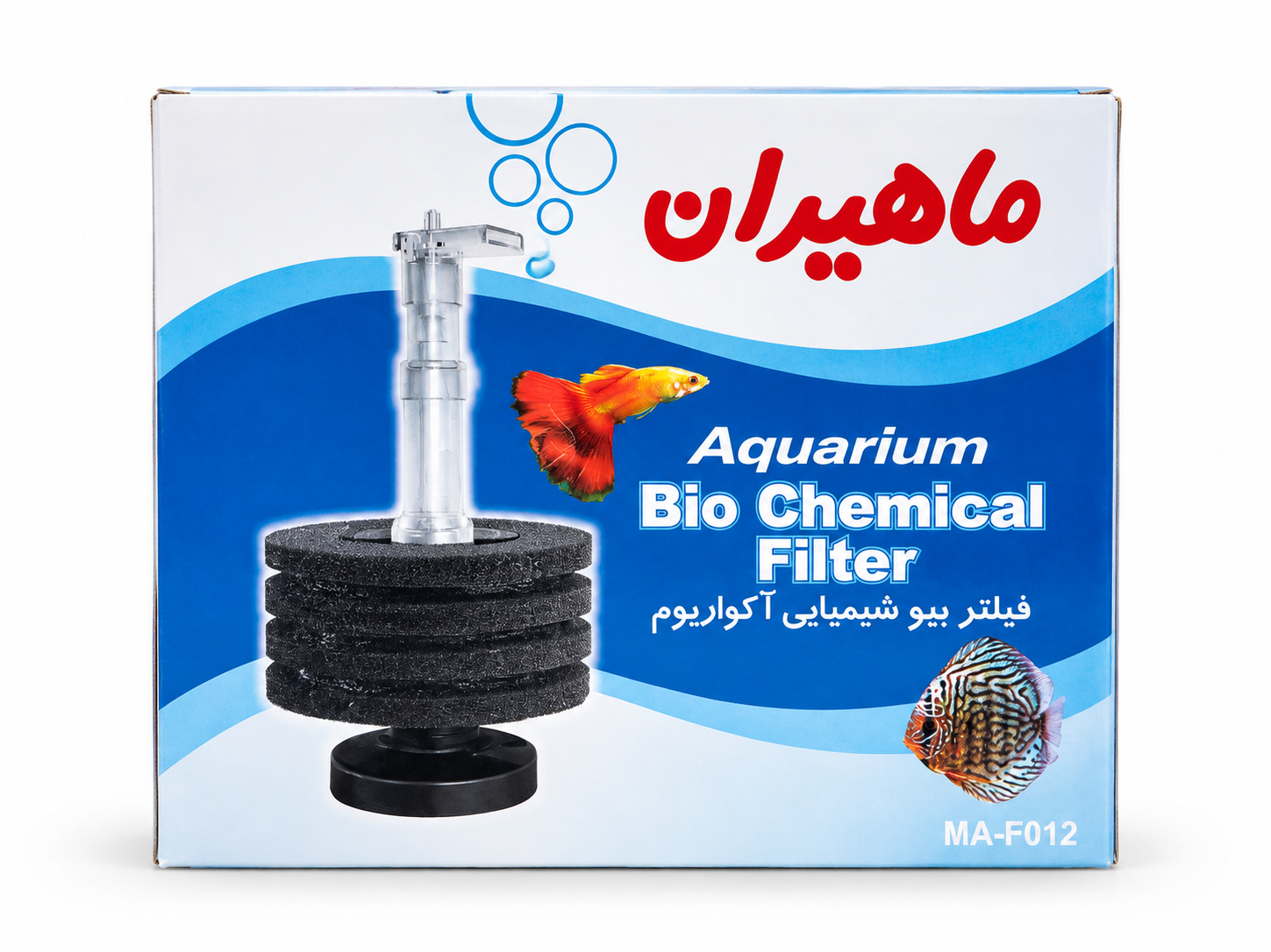 بیوفیلتر اسفنجی ماهیران مدل MA-F012 پایه‌دار